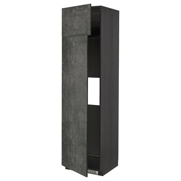 METOD - Fridge or freezer cabinet/2 doors , 60x60x220 cm - best price from Maltashopper.com 89463172