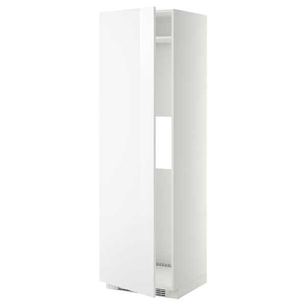 Ikea METOD - High cab f fridge or freezer w door, white/Ringhult white, 60x60x200 cm