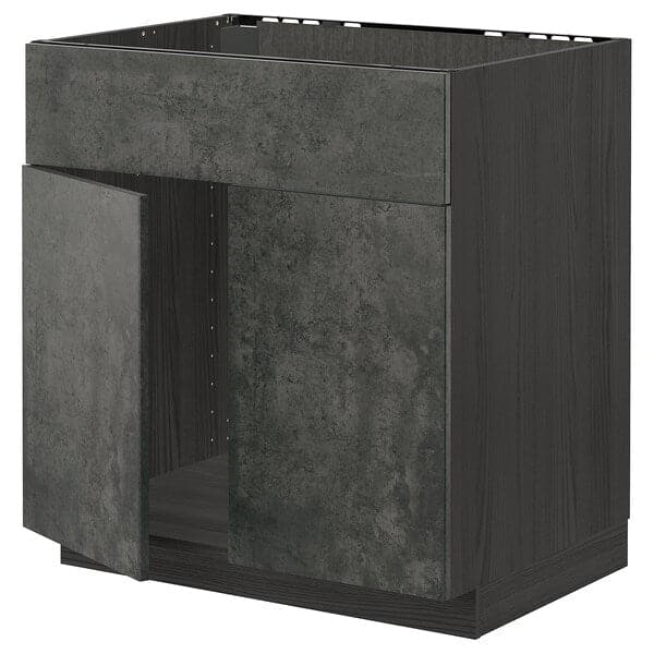 Ikea METOD - Sink unit 2 doors/front, 80x60 cm