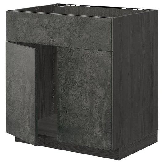 Ikea METOD - Sink unit 2 doors/front, 80x60 cm