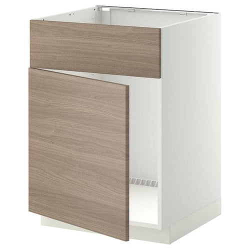 METOD - Sink unit with door/front, 60x60 cm