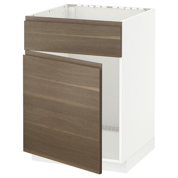 METOD - Sink unit with door/front, 60x60 cm - best price from Maltashopper.com 99459594