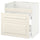 METOD base cb f HAVSEN snk/3 frnts/2 drws, white/Bodbyn off-white, 80x60 cm