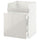 METOD base cb f HAVSEN snk/3 frnts/2 drws, white Maximera/Ringhult light grey, 60x60 cm