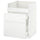 METOD - Base cb f HAVSEN snk/3 frnts/2 drws, white Maximera/Voxtorp matt white , 60x60 cm