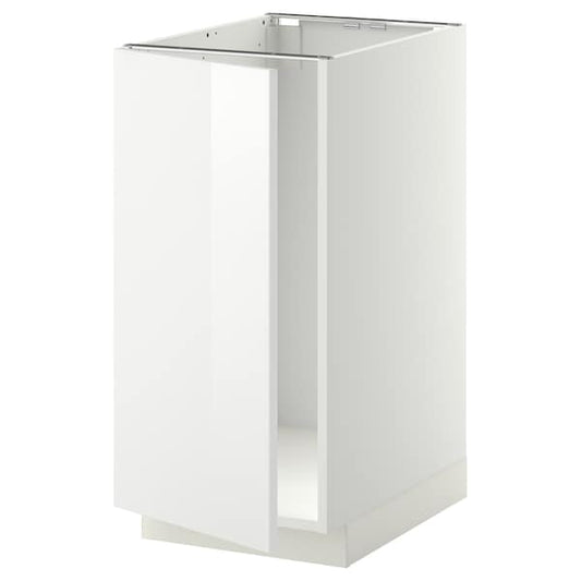 Ikea METOD - Base cab f sink/waste sorting, white/Ringhult white, 40x60 cm