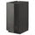 METOD base cab f sink/waste sorting, black/Kalhyttan dark grey concrete effect, 40x60 cm