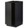 METOD - METOD Base cab f sink/waste sorting, black/Nickebo matt anthracite, 40x60 cm