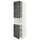 METOD high cab f micro w 2 doors/shelves, []
