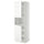 METOD high cab f micro w 2 doors/shelves, white/Ringhult white, 60x60x200 cm