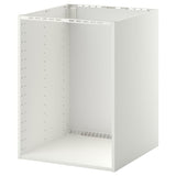 METOD base cb f built-in appliances/sink, white, 60x60x80 cm