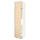 METOD - High cab f fridge/freezer w 3 doors, white/Askersund light ash effect , 60x60x240 cm