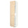 METOD - High cab f fridge/freezer w 3 doors, white/Askersund light ash effect , 60x60x240 cm
