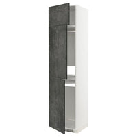 METOD - Cabinet for fridge/freezer+3 doors , 60x60x240 cm - best price from Maltashopper.com 59461513