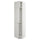 METOD high cab f fridge/freezer w 3 doors, white/Lerhyttan light grey, 60x60x240 cm