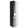 METOD - High cab f fridge/freezer w 3 doors, white/Upplöv matt anthracite , 60x60x240 cm