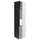 METOD - High cab f fridge/freezer w 3 doors, white/Upplöv matt anthracite , 60x60x240 cm