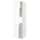 METOD - METOD High cab f fridge/freezer w 3 doors, white/Vallstena white, 60x60x220 cm
