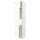 METOD - METOD High cab f fridge/freezer w 3 doors, white/Vallstena white, 60x60x240 cm