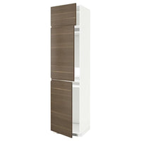 METOD - Cabinet for fridge/freezer+3 doors , 60x60x240 cm - best price from Maltashopper.com 59468473