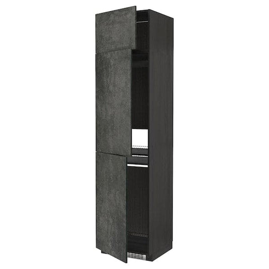 Ikea METOD - Cabinet for fridge/freezer+3 doors , 60x60x240 cm
