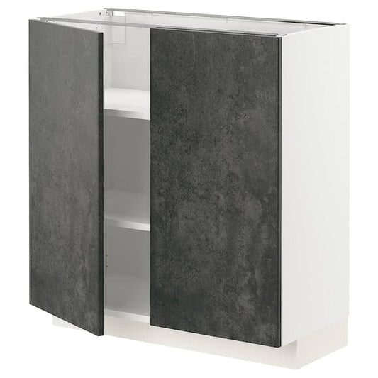 Ikea METOD - Cabinet/top cabinet/2 doors , 80x37 cm