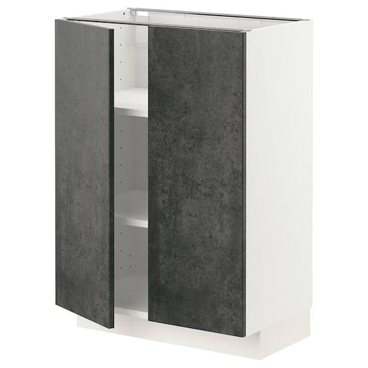 METOD - Cabinet/top cabinet/2 doors , 60x37 cm - best price from Maltashopper.com 79457275