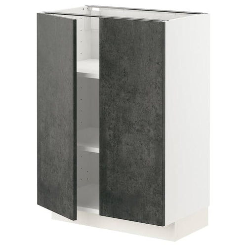 METOD - Cabinet/top cabinet/2 doors , 60x37 cm