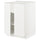 METOD base cabinet with shelves/2 doors, white/Veddinge white, 60x60 cm