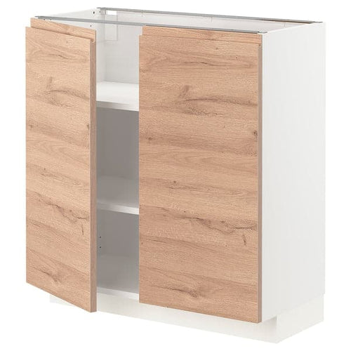 METOD - Cabinet/top cabinet/2 doors , 80x37 cm