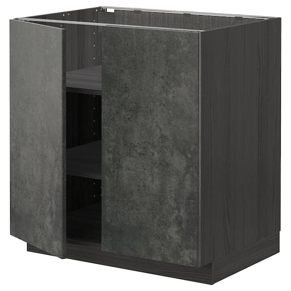 METOD - Cabinet/2 doors , 80x60 cm