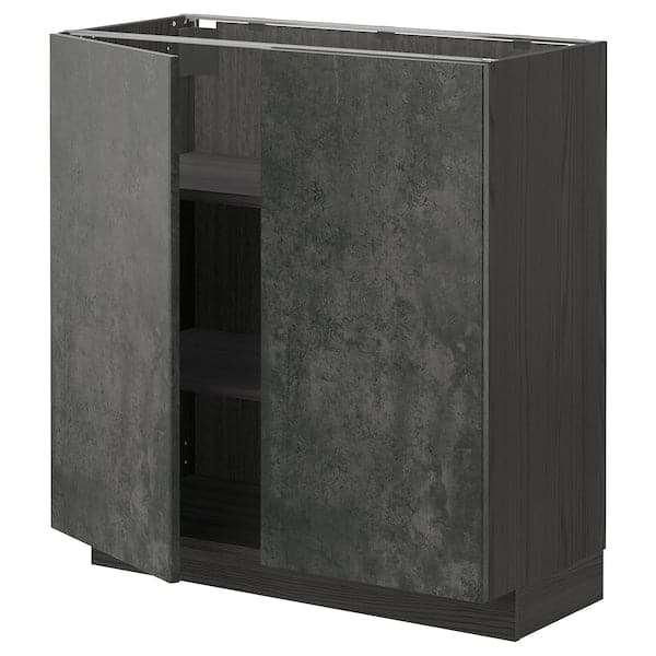 METOD - Cabinet/top cabinet/2 doors , 80x37 cm