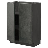 METOD - Cabinet/top cabinet/2 doors , 60x37 cm - best price from Maltashopper.com 89466750