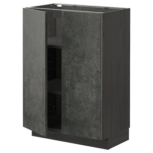 METOD - Cabinet/top cabinet/2 doors , 60x37 cm