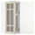 METOD - Corner wall cab w carousel/glass dr, white/Stensund beige , 68x80 cm
