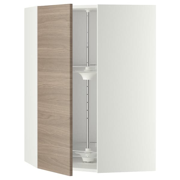 METOD - Corner cabinet/swivel unit, 68x100 cm