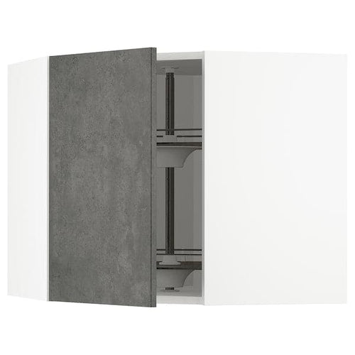 METOD - Corner cabinet/swivel unit, 68x60 cm