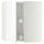 METOD corner wall cabinet with carousel, white/Ringhult white, 68x80 cm