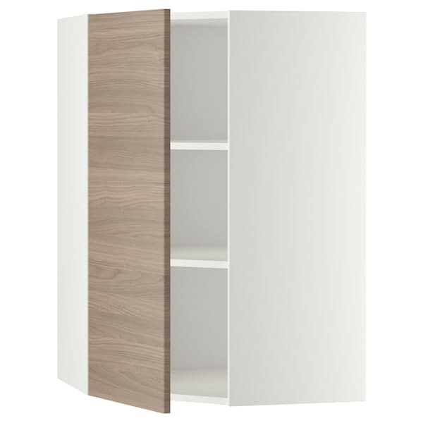 Ikea METOD - Corner wall unit with shelves, 68x100 cm