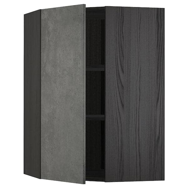 Ikea METOD - Corner wall unit with shelves, 68x100 cm