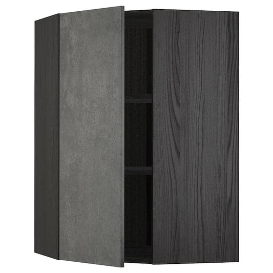 Ikea METOD - Corner wall unit with shelves, 68x100 cm