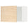 METOD - METOD Wall cabinet, white/Askersund light ash effect, 60x40 cm
