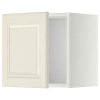 METOD - Wall cabinet, white/Bodbyn off-white, 40x40 cm - best price from Maltashopper.com 29463801