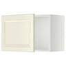 METOD wall cabinet, white/Bodbyn off-white, 60x40 cm