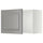 METOD wall cabinet, white/Bodbyn grey, 60.0x40.0x38.9 cm