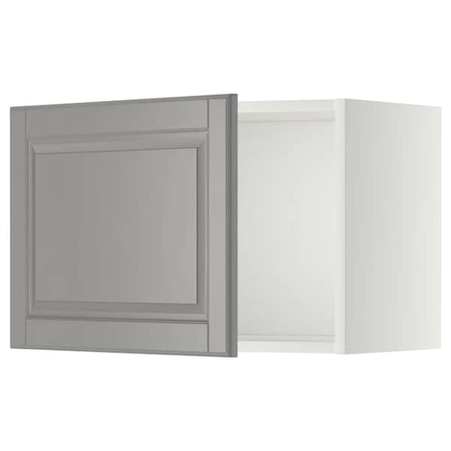 METOD - METOD Wall cabinet, white/Bodbyn grey, 60x40 cm