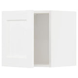 METOD wall cabinet, white Enköping/white wood effect, 40x40 cm