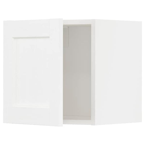 METOD - METOD Wall cabinet, white Enköping/white wood effect, 40x40 cm