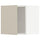METOD wall cabinet, white/Havstorp beige, 40x40 cm