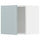 METOD wall cabinet, white/Kallarp light grey-blue, 40.0x40.0x38.6 cm
